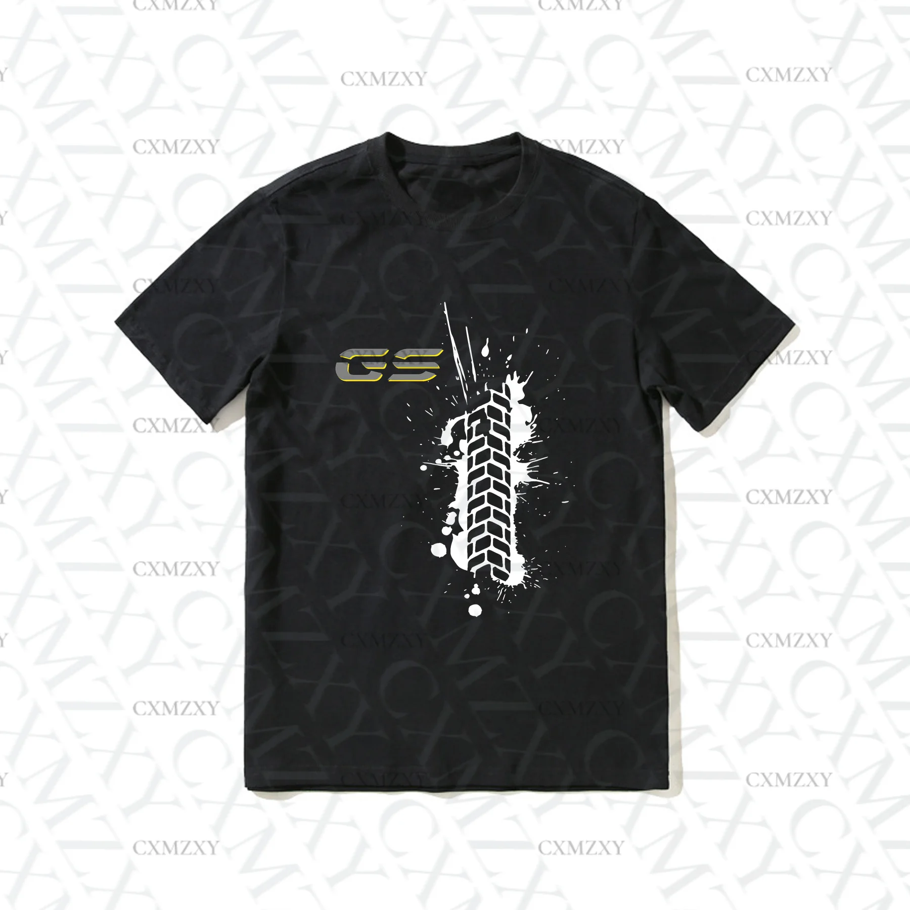 

2025 Hot Sale Summer 100% Cotton for 1250 GS Exclusive for B.M.W Fans Motorrad R1250GS T Shirt Men Hip Hop Streetwear T-shirt