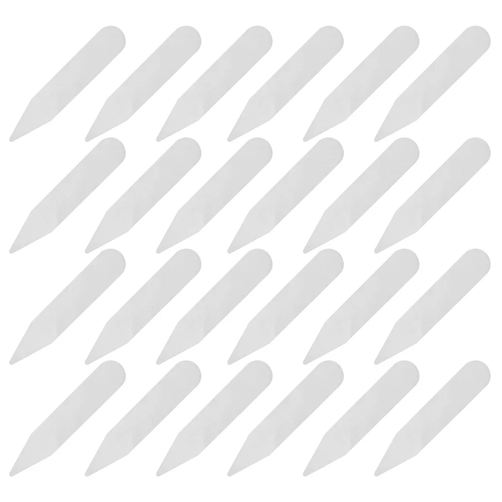 200 Uds. Collar de camisa se mantiene insertos de soporte para hombres y mujeres camisas de vestir protectores de cuello para mascotas ligero duradero Formal Casual