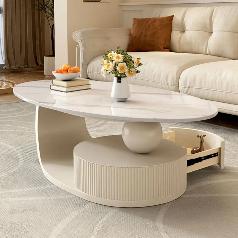 Nordic Bedroom Coffee Table Modern White Mobile Living Room Coffee Table Mesa Lateral Apartamento Couchtisch Furniture For Home