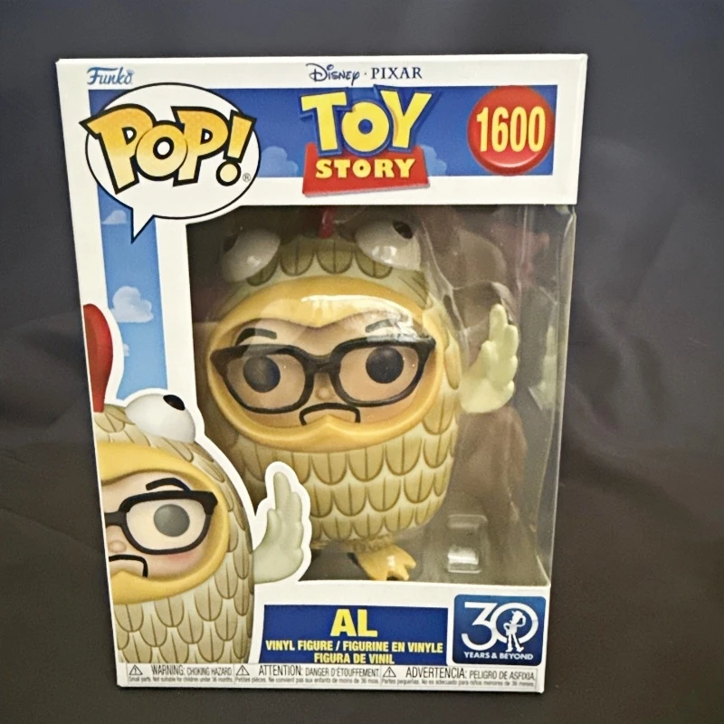 Funko Pop! Original Disney Pixar Toy Story Al #1600 Vinyl Figure - Movie Collectible Model Desktop Decor Toys Gift for Fans