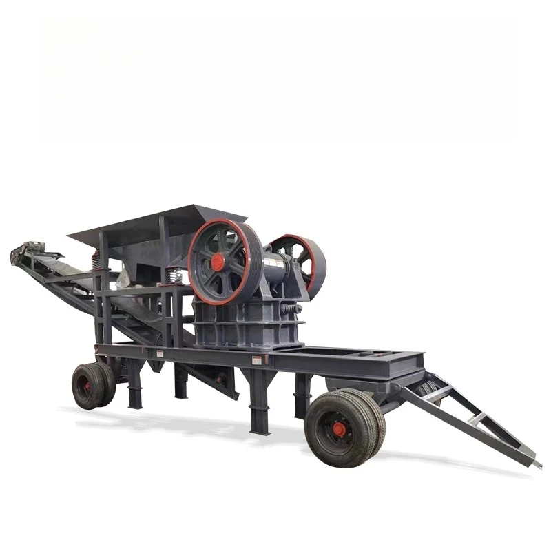 

Mobile Jaw Crusher Multifunctional Crusher Granite Sand Making Construction Waste Crusher