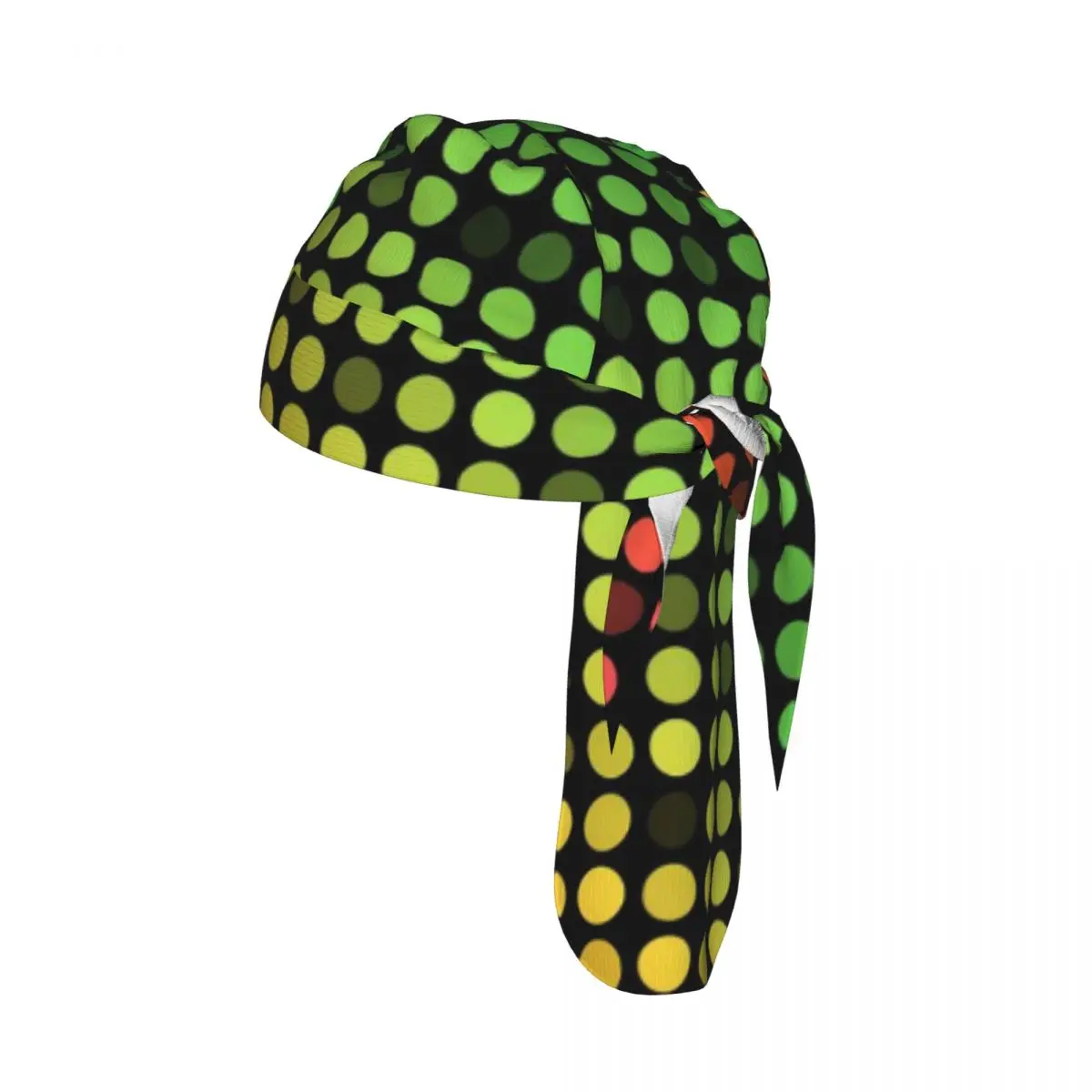 

Quick-drying Cycling Cap Breathable Wicking Bandana Retro Mosaic Dots Outdoor Running Hiking Bicycle Headwear
