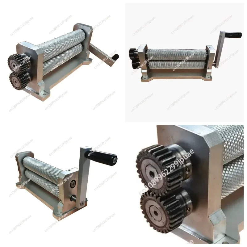 

Custom Cell Size 280mm Beeswax Foundation Roller Machine Aluminum Alloy Beekeeping Embossing Equipment