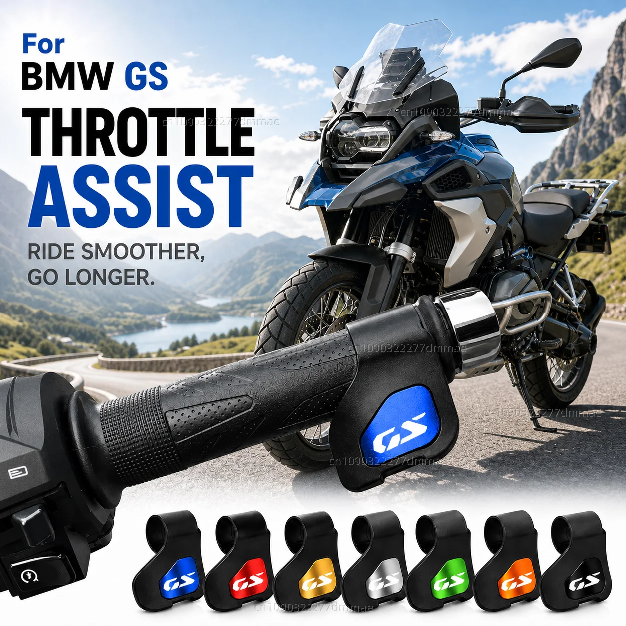 

For R1300GS R 1300 GS GS1300 1300GS ADVENTURE ADV Motorcycle Throttle Assistant Clip Labor Saver Acceleration Labor-saving CNC
