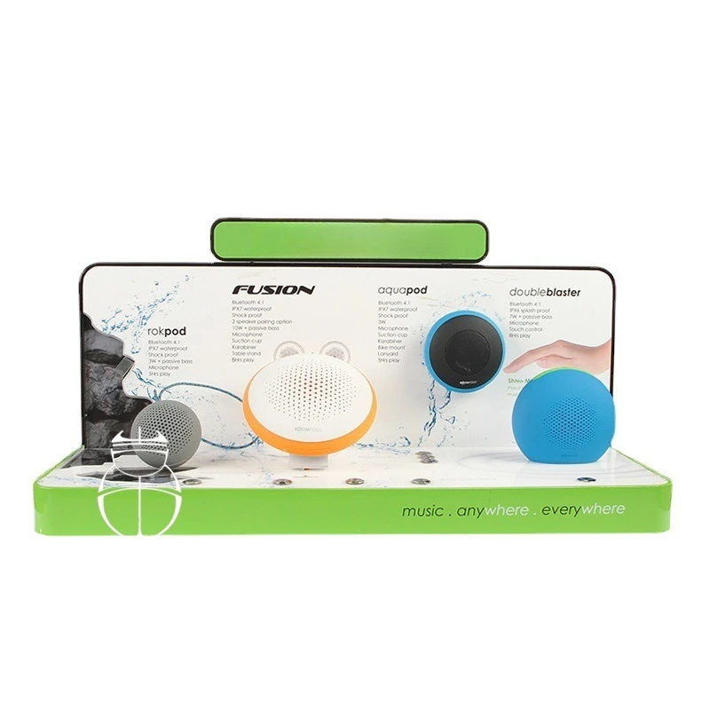 

Acrylic speaker headphone display stand, multi class product combination, LED light emitting display stand, organic