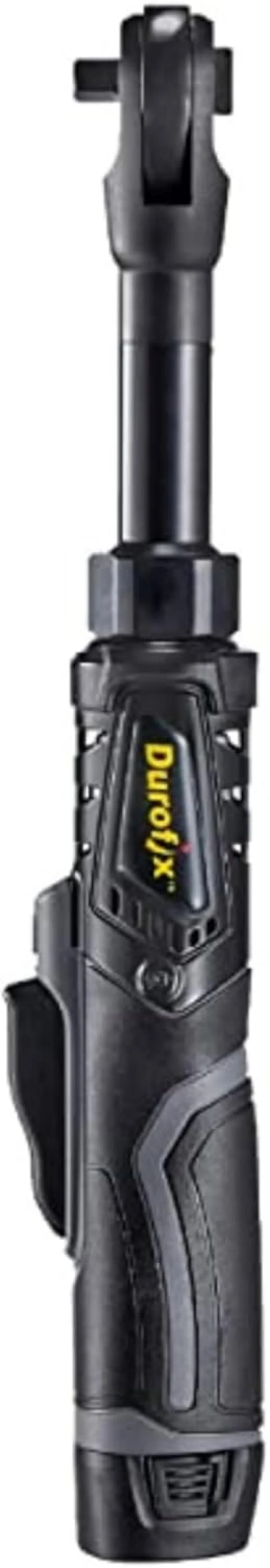 طقم مفاتيح ربط بسقاطة ممتدة 12 فولت 3/8 بوصة مع عزم دوران 60 قدم رطل وإضاءة LED وحقيبة قماش