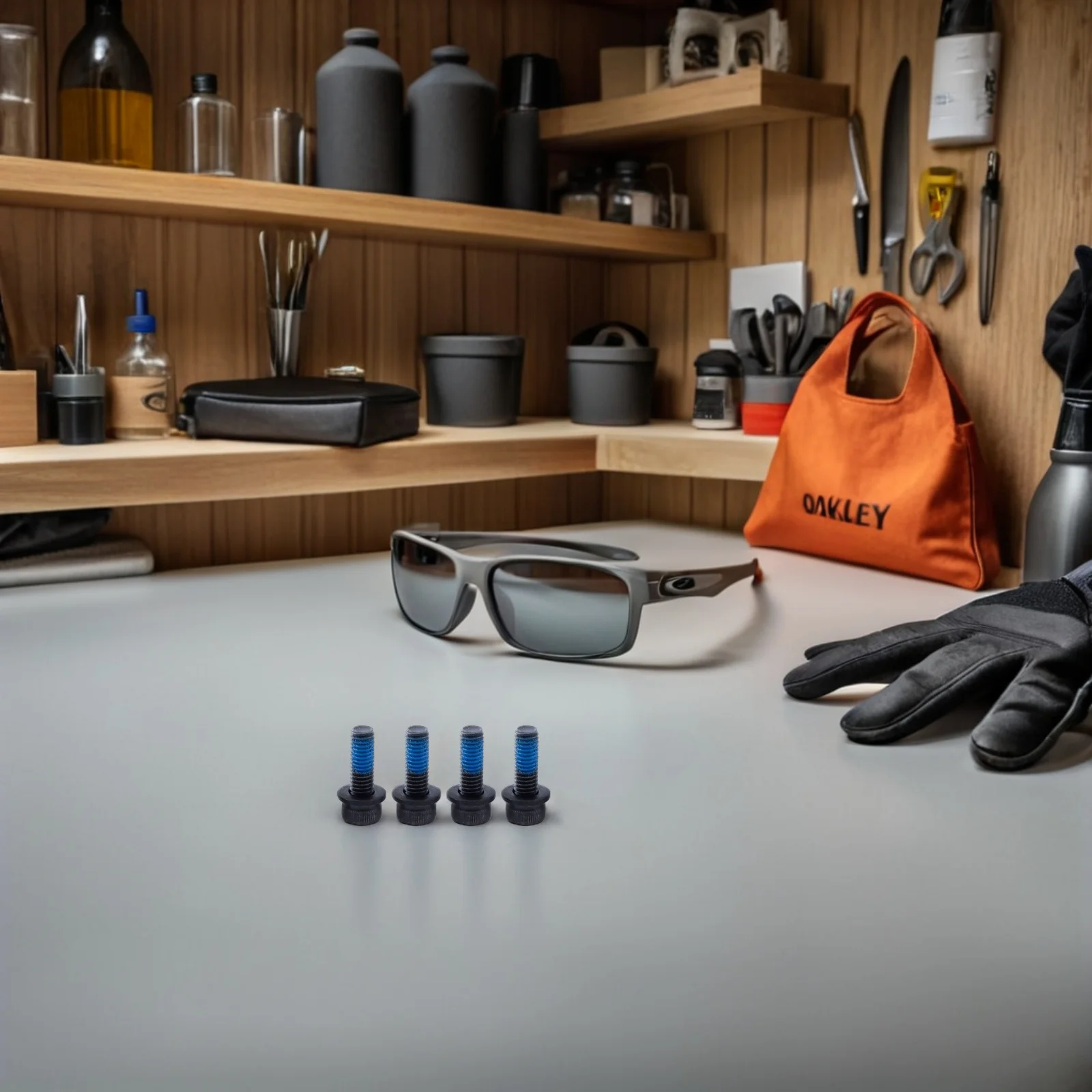 

4Pcs Bike Disc Brake Mount Fixing Steel Screws M6x18 Rust Proof High Precision Anti-Loose Rubber for Mountain Road Bike