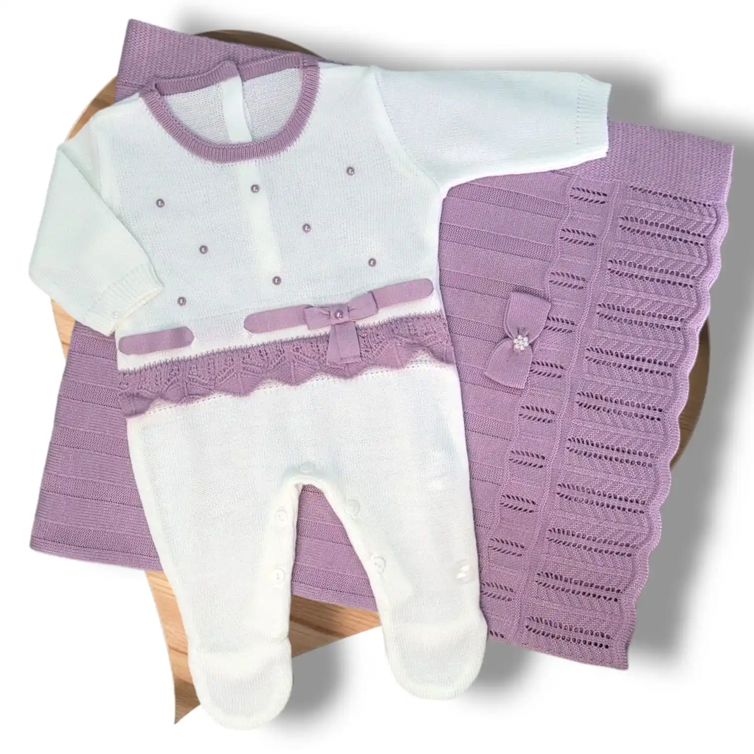 Maternity Output Knitting Lasso Lilac Kit2