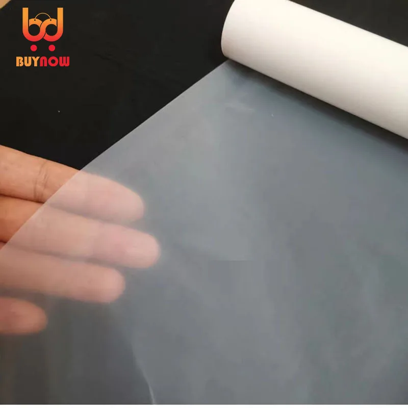0.05mm 0.1 0.2 0.3 0.5mm 1mm Thin PTFE Film PTFE Tape Sheet Lubricant Seal Insulation Gasket High Temperature Resistance