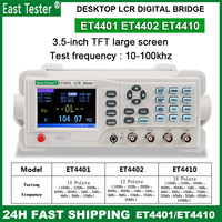 ET4401 OR ET4410 LCR Meter 100K 0.1% Digital Capacitor Measuring LCR Bridge Resistance Inductance Capacitance Multi Tester