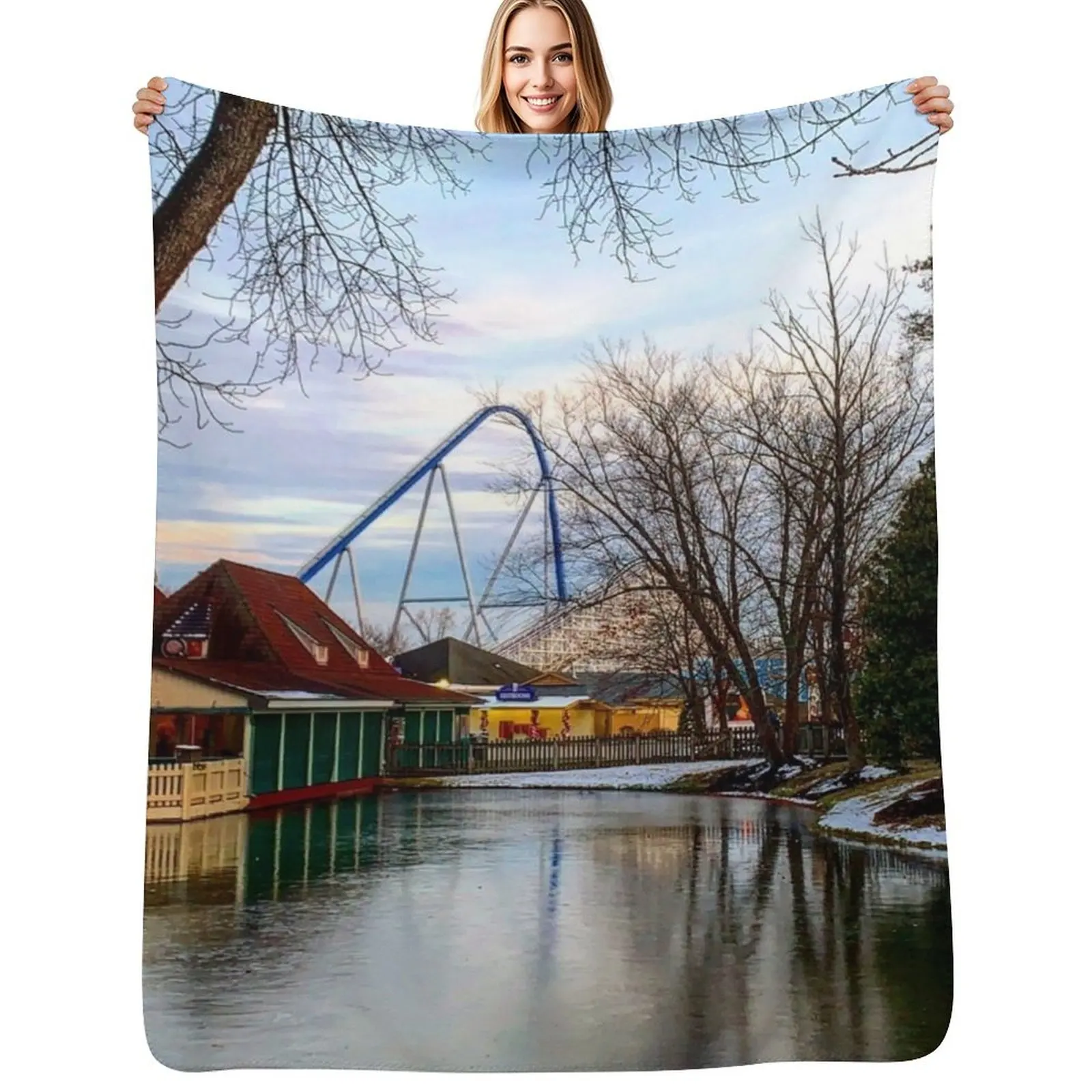 

Orion during Winterfest Throw Blanket Sleeping Bag heavy to sleep warm for winter Soft Big Blankets