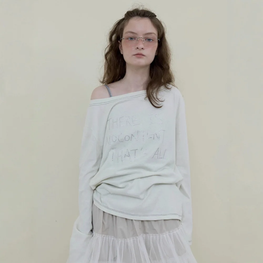 

Футболка Slim Fit Long Sve, женская корейская футболка с воротником-стойкой, хлопковый однотонный воротник без содержания, осенняя мода