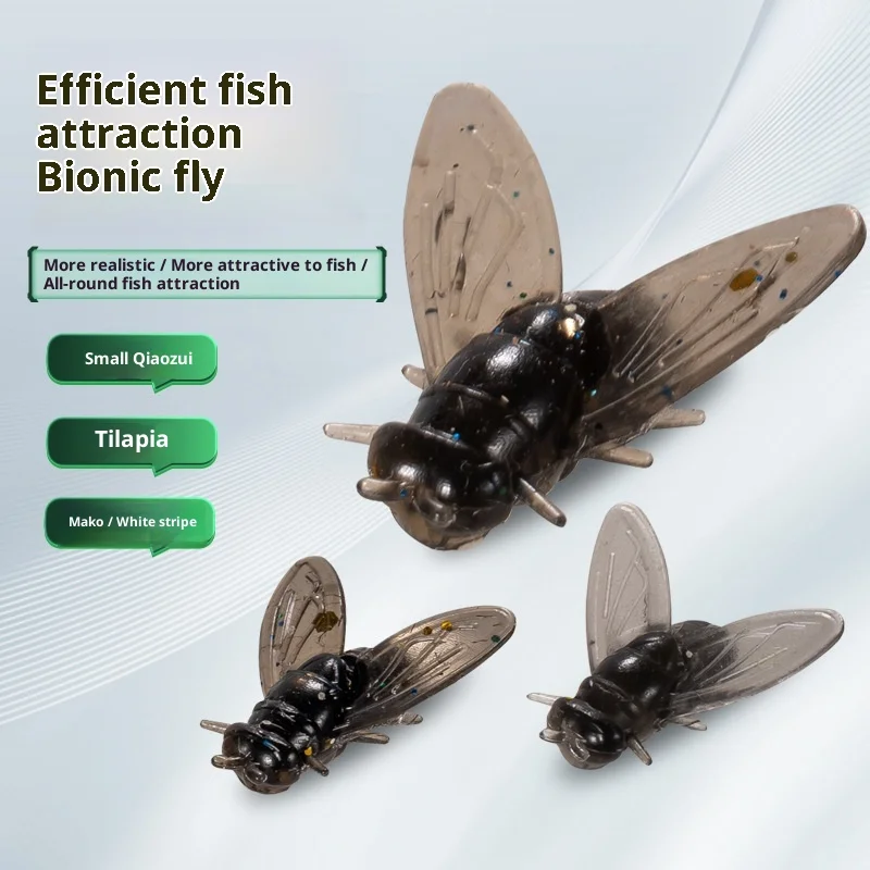 مجموعة طُعم الذبابة الاصطناعية لصيد سمك السلمون المرقط البلطي مع خطافات #2
