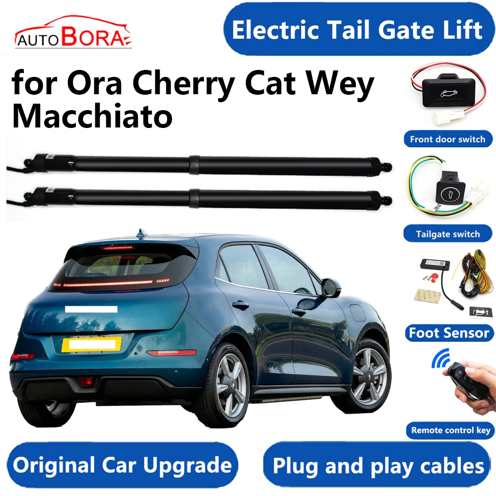 

AutoBora Car Electric Tail Gate Lift System Power Liftgate Kit Auto Automatic Tailgate Opener for Ora Cherry Cat Wey Macchiato