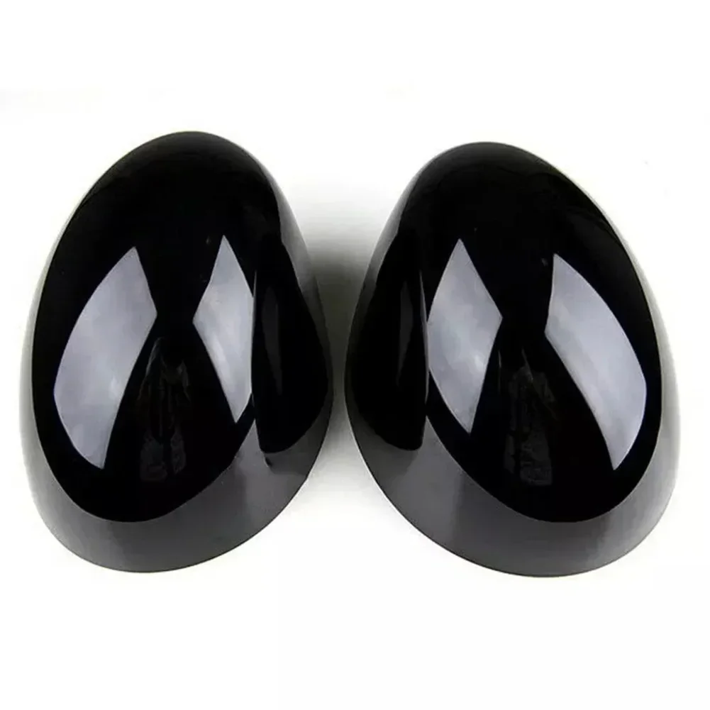 Gloss Black ABS Mirror Cover Cap Casings for BMW For Mini F54 F55 F56 F57 LHD Perfect Fit for Front Left and Right Sides