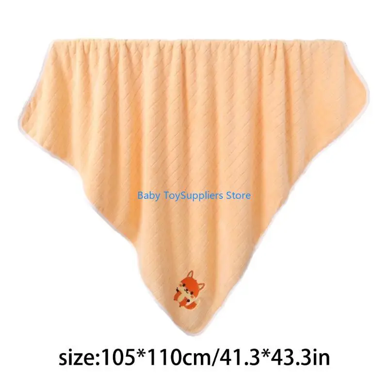 R1WF Baby Bath Payel Super Extorbent Fleece Wash Wash Cloth منشفة كبيرة الحجم