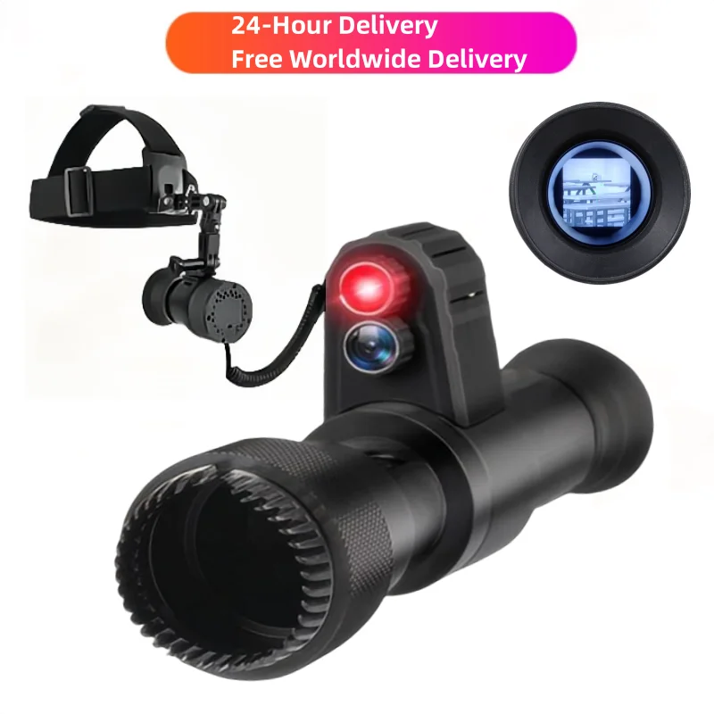 Hunting Riflescope Night Vision Scope Monocular Telescope For Digital HD Optical Aiming long range Infrared Night Vision Device