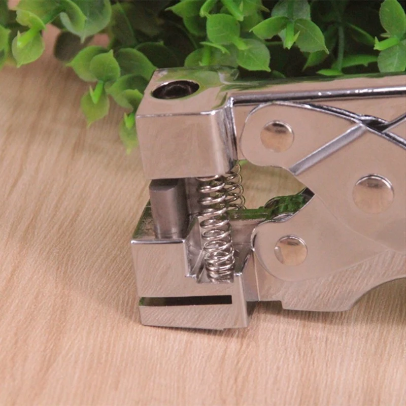 TOP 2PCS T-Hook Punch Pliers Hand Press Punch Pliers Single Hole Punch