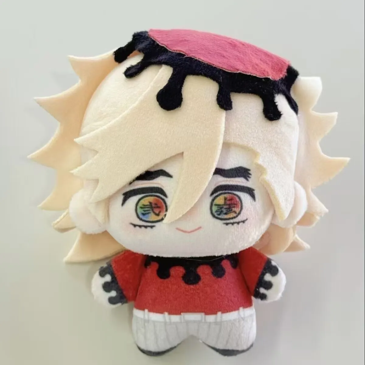 

2026new 10cm Anime Douma Plush Dolls Pendant Mini Soft Kokushibo Stuffed Doll Keychain Douma Plusie Toys Fan Kids XMAS Birthday