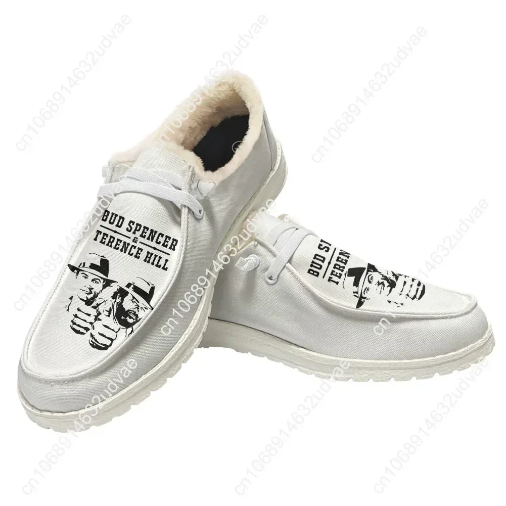 

Bud Spencer Terence Hill Casual Shoes Plush Flat Shoe Men Woman Breathable Casual Outdoor Lightweight Footwear Customized Shoe