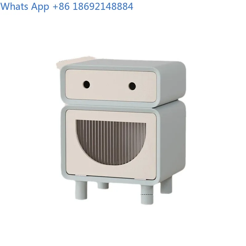 الشمال خمر السرير الجدول غرفة نوم المنزل خزانة صغيرة كريم نمط الإبداعية السرير المنظم