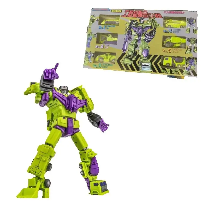 Original G1 Color Newage NA Devastator H29 Scavenger H30 Bonecrusher H31 Crocell & H32 Marbas Hephaestus H33 Hook H34 Figure