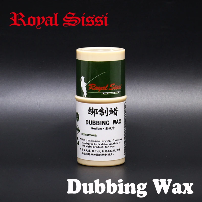 2pcs Fly tying Dubbing Wax Medium Tack 6.5g big volume sticky wax tube for fly tying dub materials chemistry for fly fishing