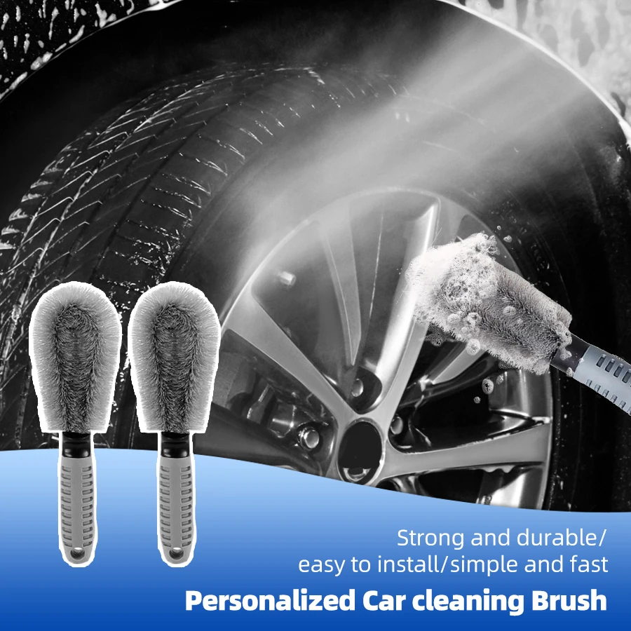 

Clean Your Car Tyre Cleaning Brush Car Wheel Brush Car Cleaning Care Tools Car Motorcycle Universal