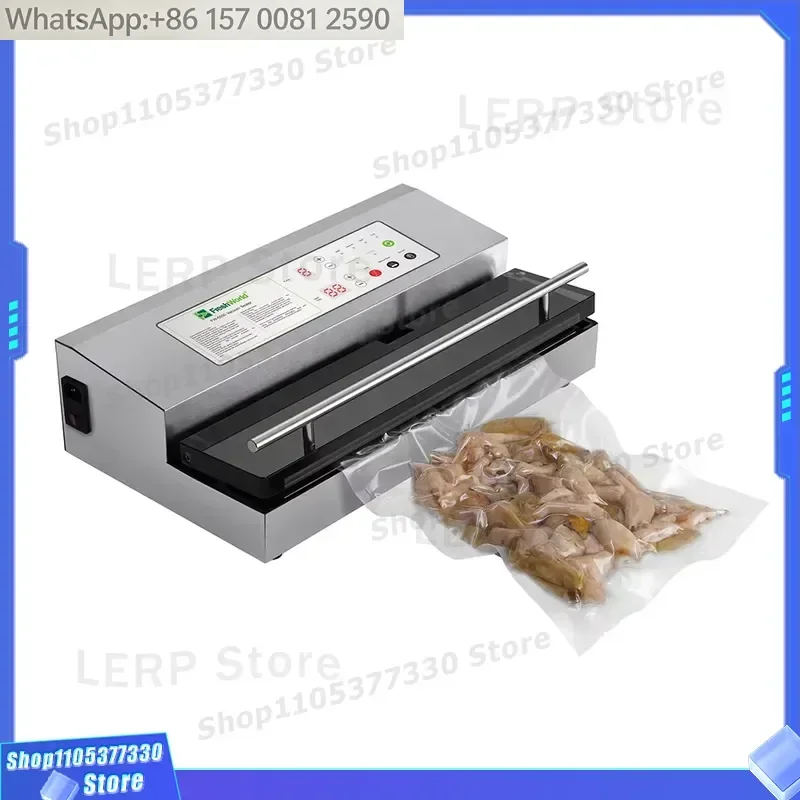 Cling Film Food Vacuum Packaging Wrapping Machine for Supermarket Commercial Vacuum Machine Household Use Vacuum Sealer