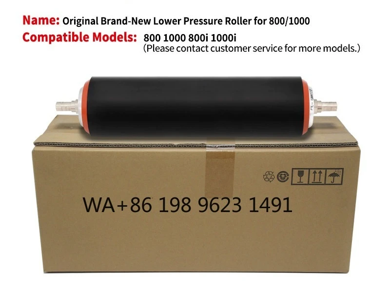 Genuine New Lower Fuser Roller 059K75490 for Color 800/1000/800i/1000i Press Rubber Made in Japan High Pressure Roller