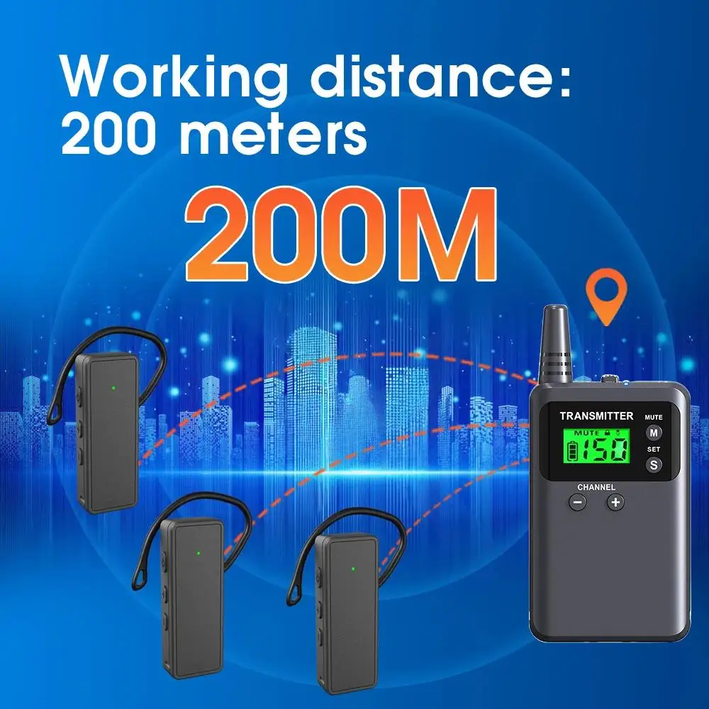 Tour Guide System for Teaching Training Tourism Visit Church Strong and Steady Signal Audio Guide System