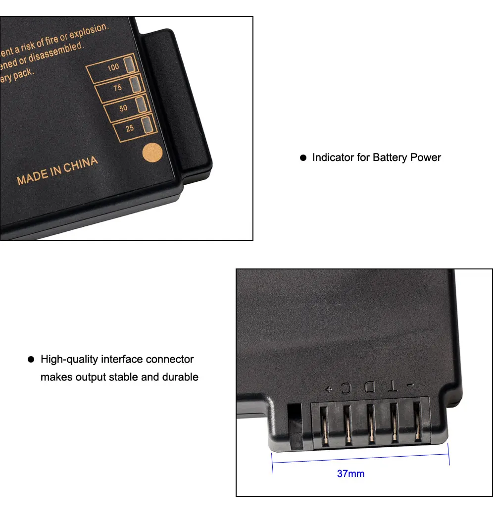 KingSener BP-LP2900/33-01PI Smart Li-ion Battery For Getac X500 S400 M230 V100 V200 V1010 BP-LP2900 BP-LC2600 BP-LC2600/33-01SI