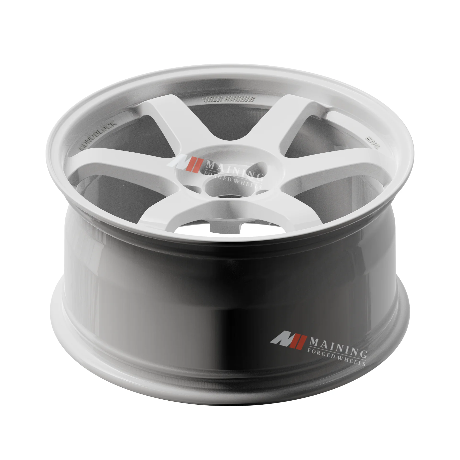 For  Forged White 5x120 5x114.3 18 Inch Replica Volk Racing Te37 for M3 M4 F80 F82 Tesla Model S Jdm Car Wheels Rim