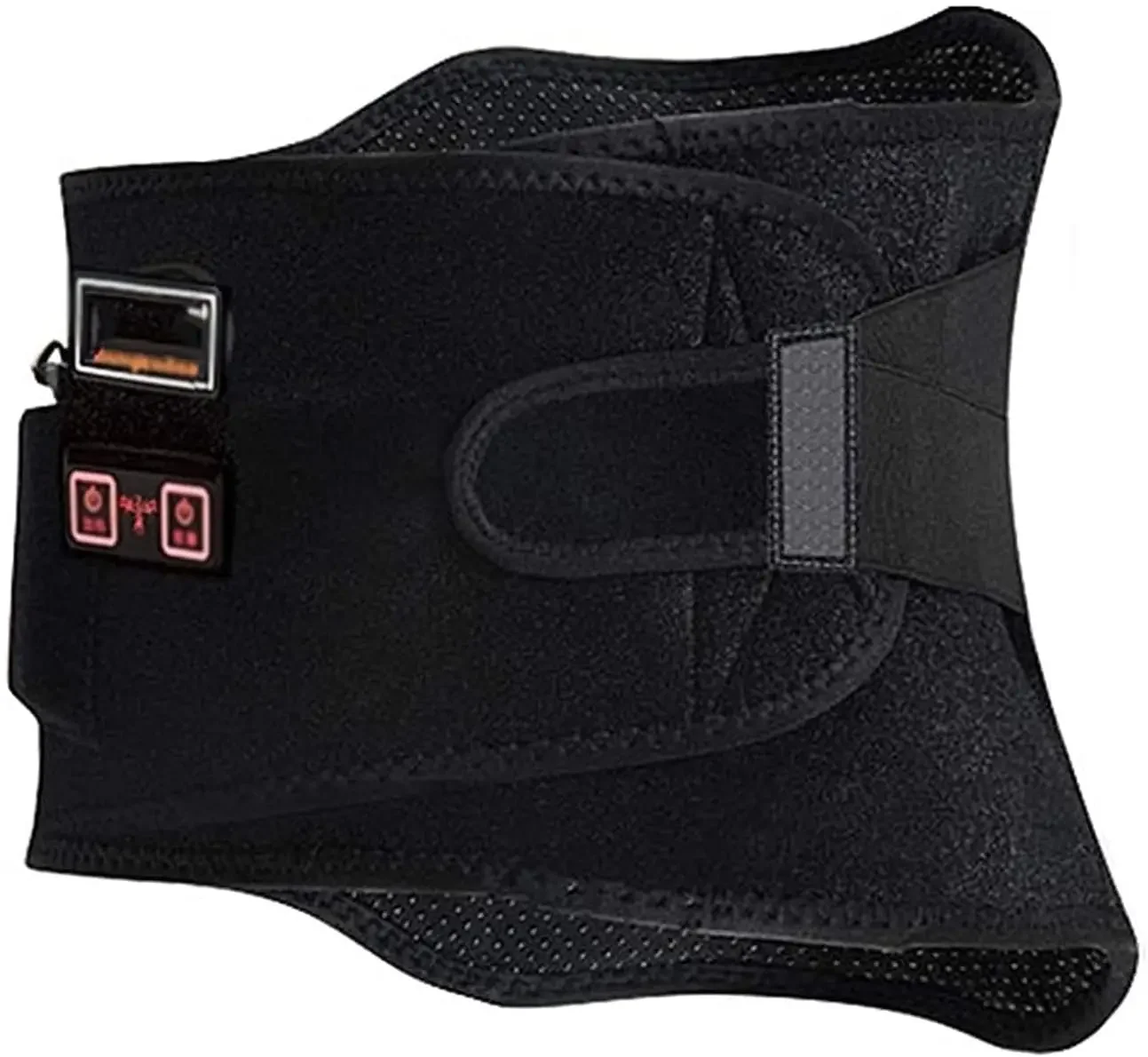 Lumbar Decompression Belt for Men &Women Electric Heating Vibration Massage Lower Back Support for Sciatica, Herniated Disc Pain