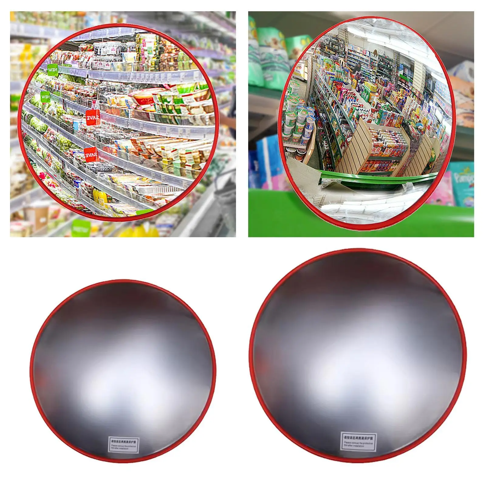 

Большое выпуклое парковочное зеркало, стабильное, слепое, дорожное, выпуклое