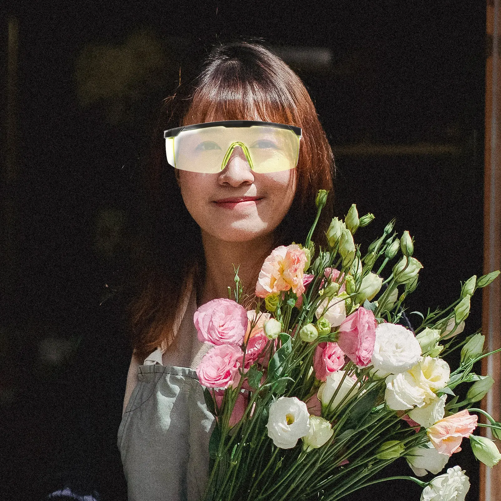 

4 шт. защитные очки для глаз, защитные очки для инструментов для удаления волос, женские, устойчивые к ультрафиолетовому излучению, легкие, удобные, защитные