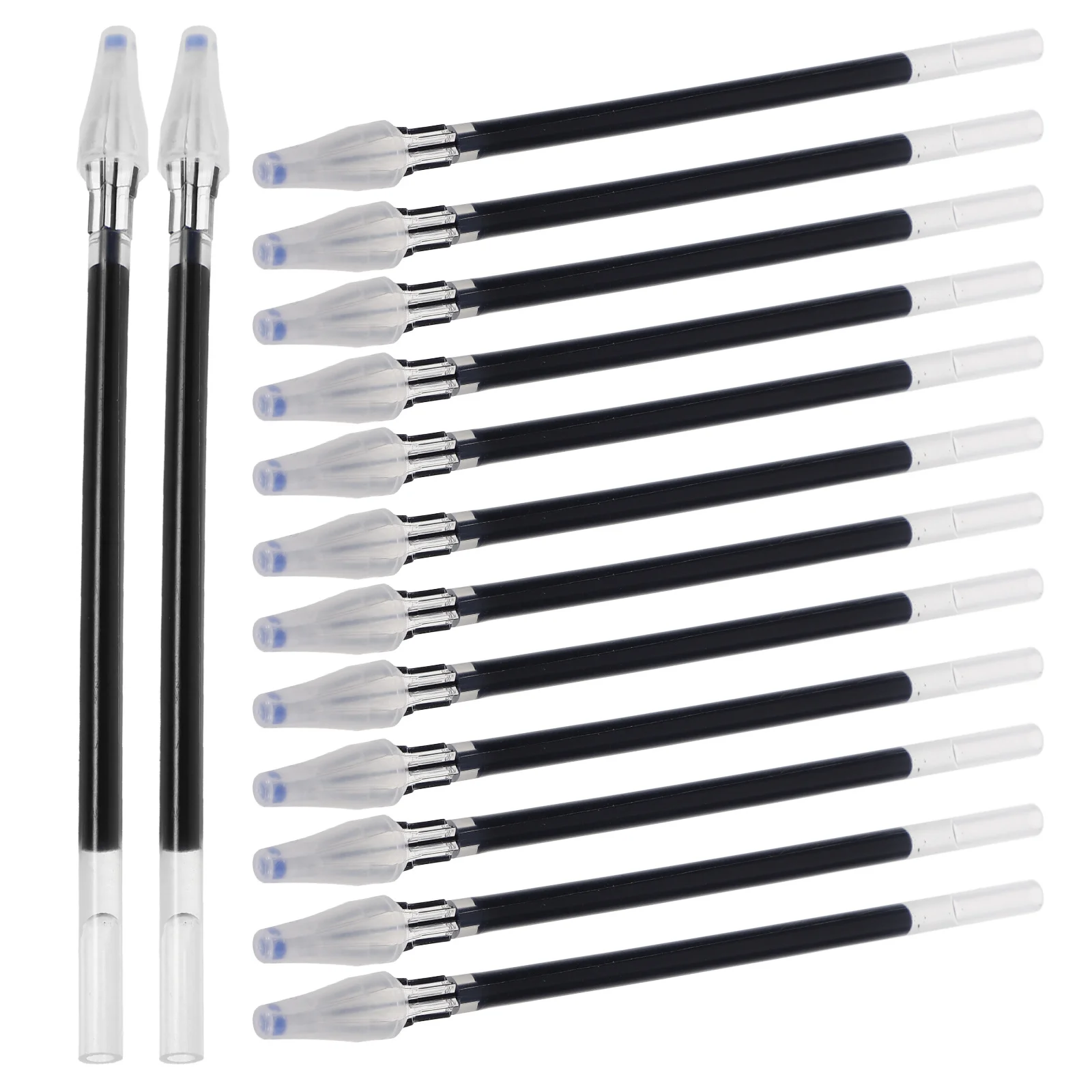 

30 шт., стержни для гелевой ручки с тонким наконечником, гладкие чернила для письма, замена ручек для резьбы по дереву, офисные принадлежности, ручка для подписи студентов