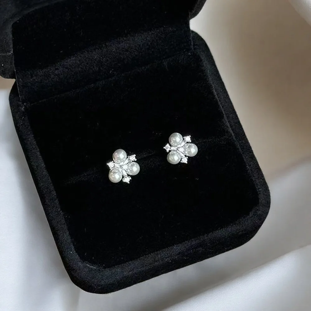 

6 шт., аксессуары для жемчуга «сделай сам», серьги-гвоздики, пустой держатель, модные серьги с несколькими бусинами, золотые, серебряные серьги-держатели для женщин с бусинами 3-4 мм