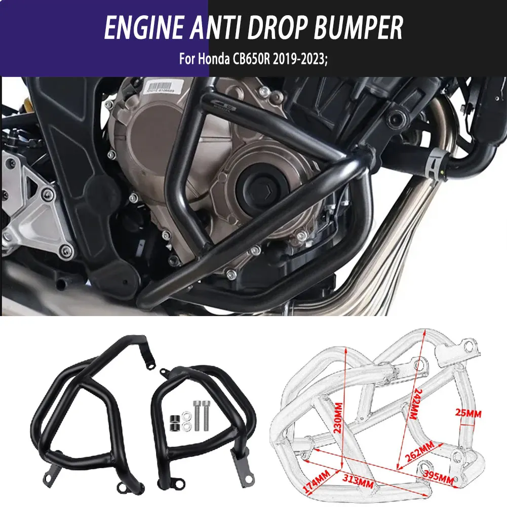 

Защита двигателя для мотоцикла, модифицированные детали, кроссоверный барьер безопасности для Honda CB650R CB 650 R CB650 R 2019 2020 2021 2022 2023