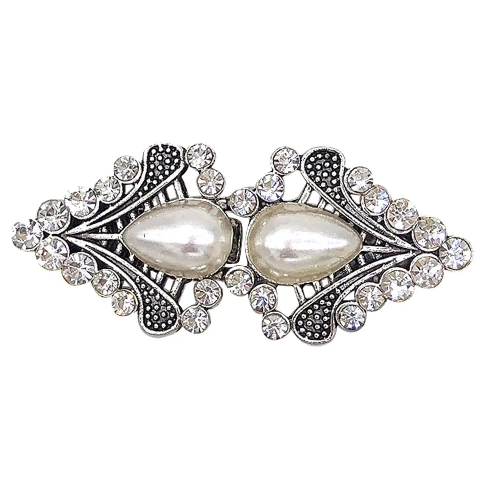 Sweater Shawl Duck Mouth Clip Sweater Collar Alloy Decorative Medieval Clip Fastener for Shirt Girls Scarf Costume Jackets