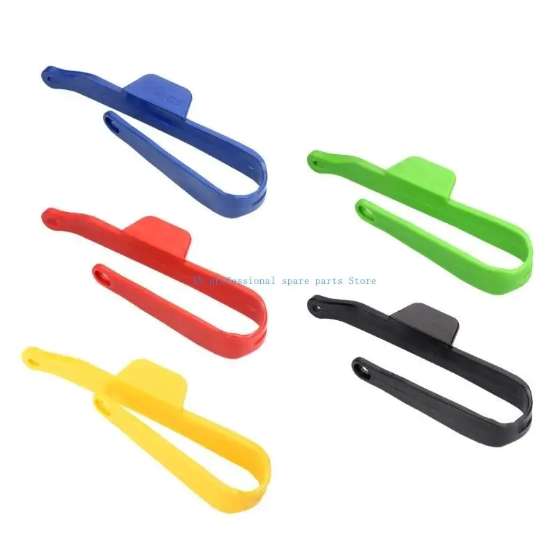 41XA Motocross Chain Guide Brake Hose Clamp Swingarm Slider For CRF70 Dirt Pit Bike