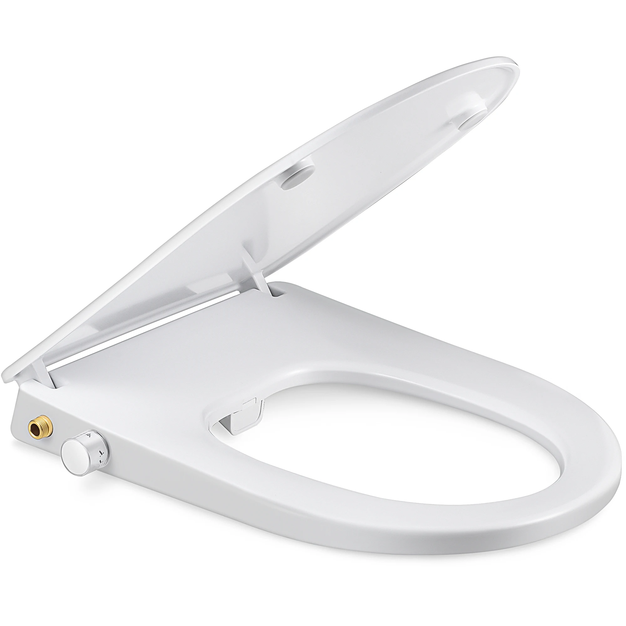 Asientos de inodoro para bidé no eléctricos Samodra, blanco (solo apto para inodoros europeos)