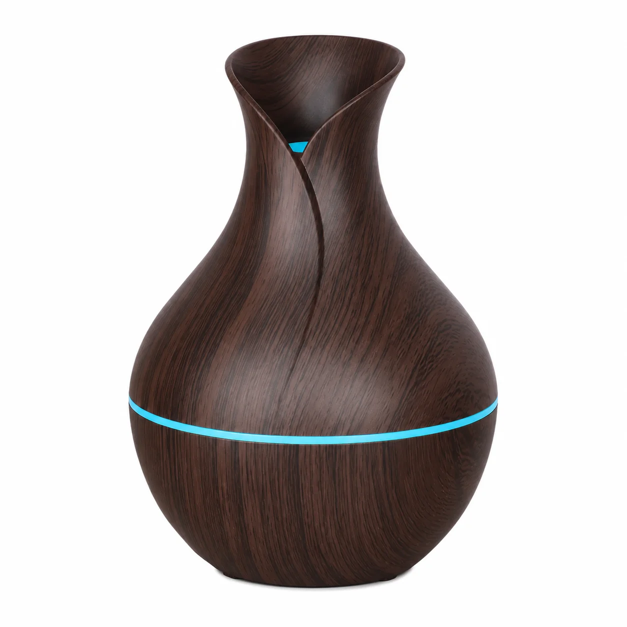 200ML Mini USB Air Humidifier Vase Shaped Portable Aroma Diffuser for Bedroom Home Office Desktop