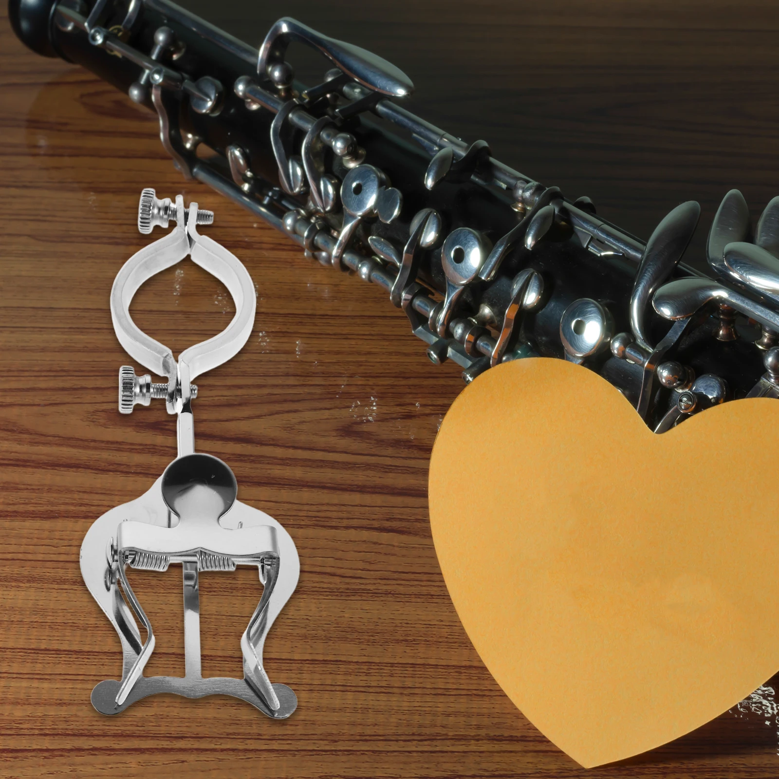 

Clarinet Sheet Lyre Holder French Horn Clip for Marching Band Accessories Flip Metal Instrument Pin Trumpet