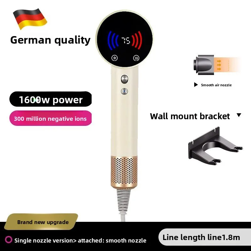 

Высокоскоростной фен Горячий и холодный воздух Кондиционер для волос с отрицательными ионами H Фен Высокомощный общежитие Ha Ir Фен