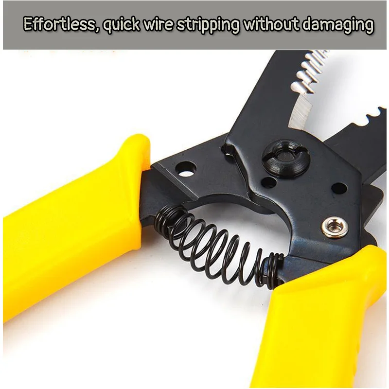 Stanley Multipurpose Electric Wire Stripper Crimping Wire Cutter 0.81-2.59mm/10 - 20 AWG Stranded Wire Electricians pliers tools