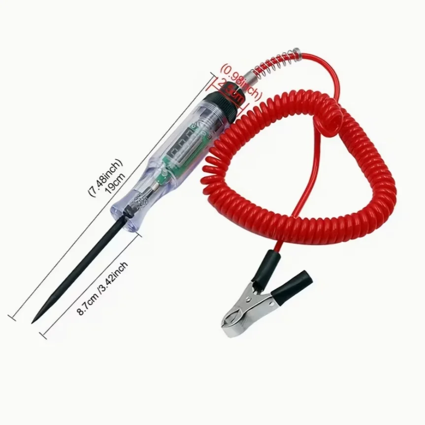 An automotive test pen for circuit maintenance and repair, a car repair tool