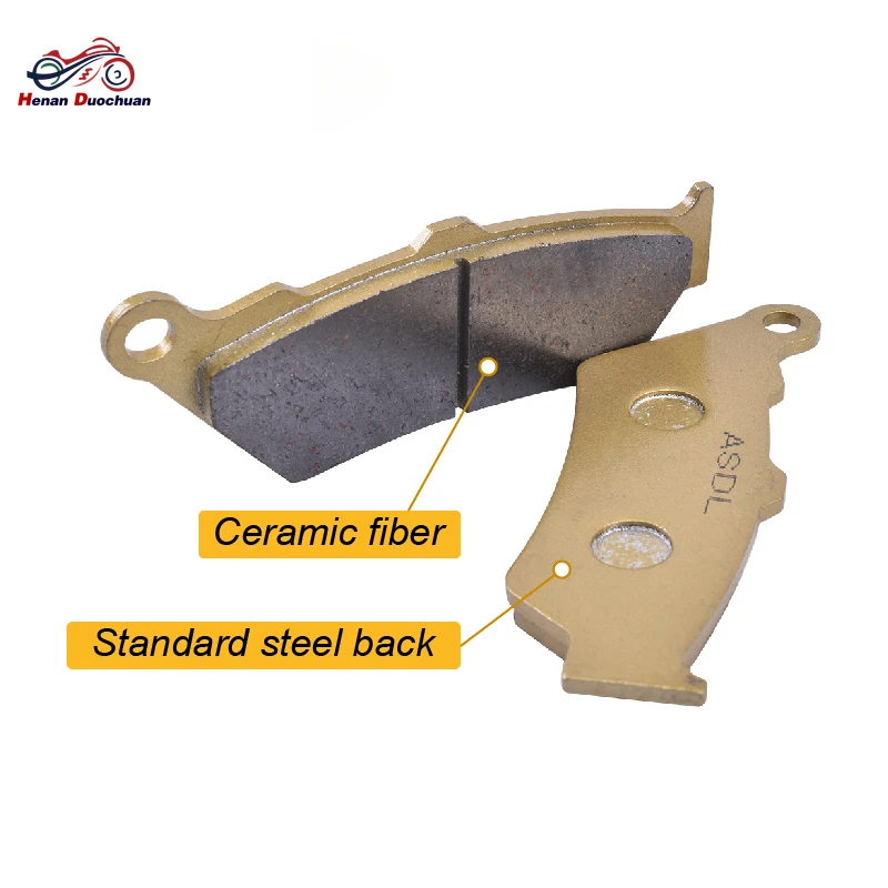 Front Brake Pads for HUSQVARNA TR650 Terra Strada 12-13 FE701 Enduro 17-2019 for BENELLI 400 Imperiale 500 Leoncino Trail TRX502