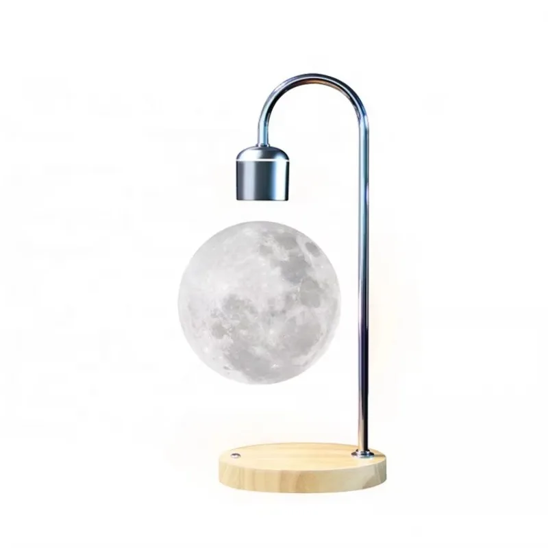 

Floating Light Emitting Diode Light Night Light Room Lighting Decoration Maglev Moon Table Lamp