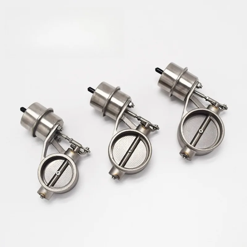 Automobile modified variable vacuum exhaust valve 51/60/63 mm (2/2.35/2.5in) pneumatic valve body normally closed
